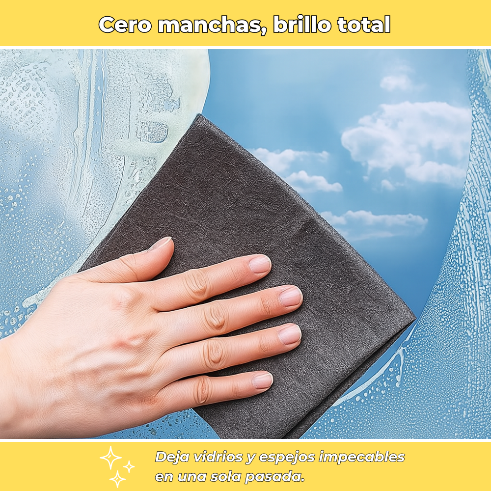 MagicClean - Trapo de nanofibra ultraabsorbente antisarro