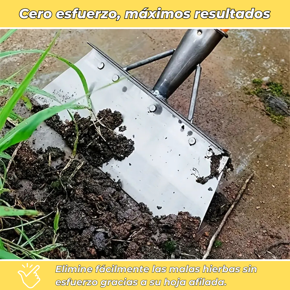 Racleta de Acero Inoxidable – Deshierbe Fácil y Limpieza Exterior Eficaz
