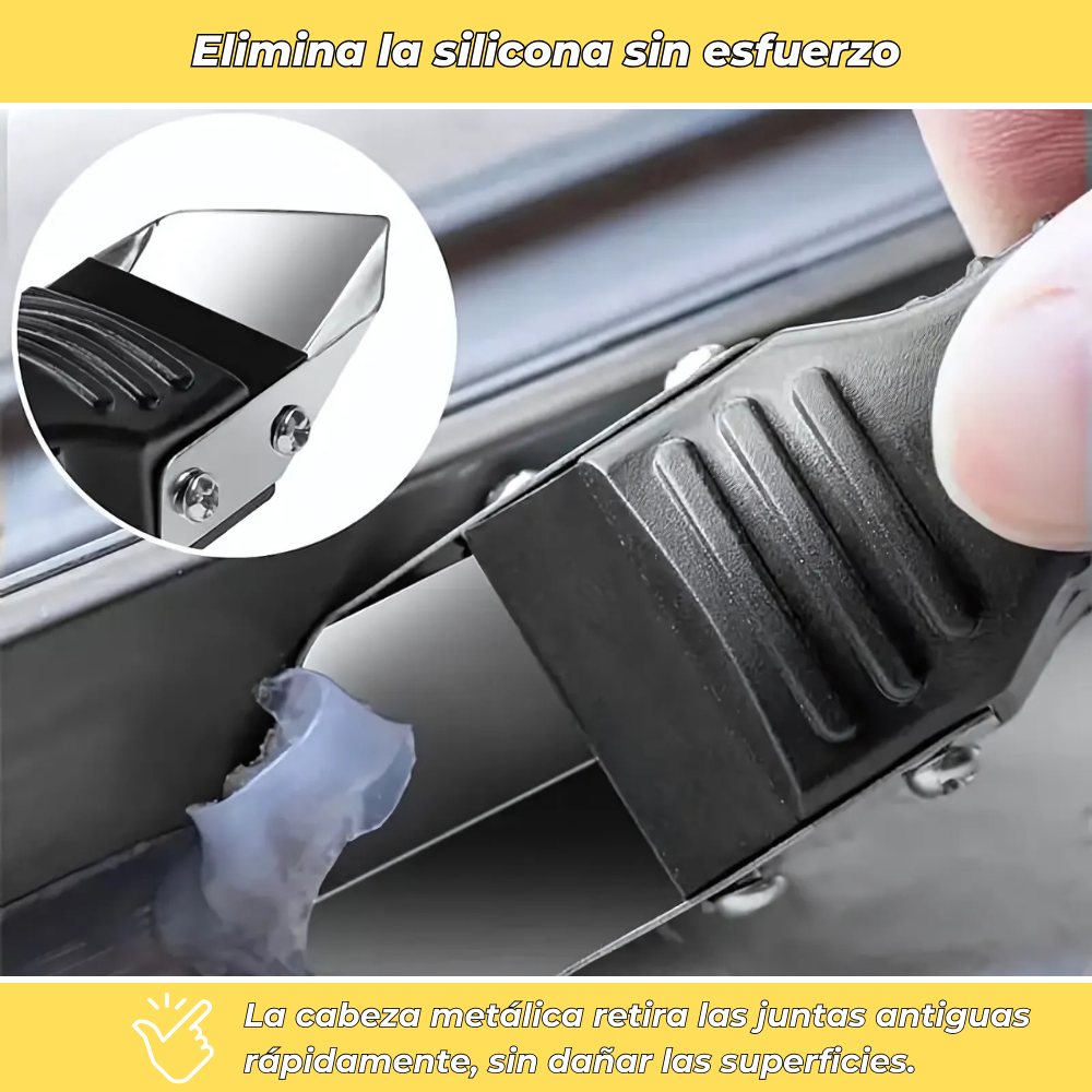 ProSello – Herramienta 9 en 1 para juntas, silicón y acabados perfectos