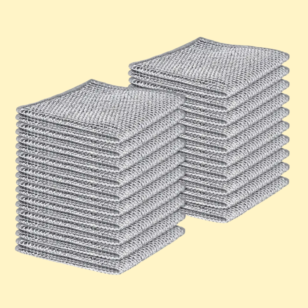 Cleaninox – Trapos restregadores de acero inoxidable potentes y duraderos