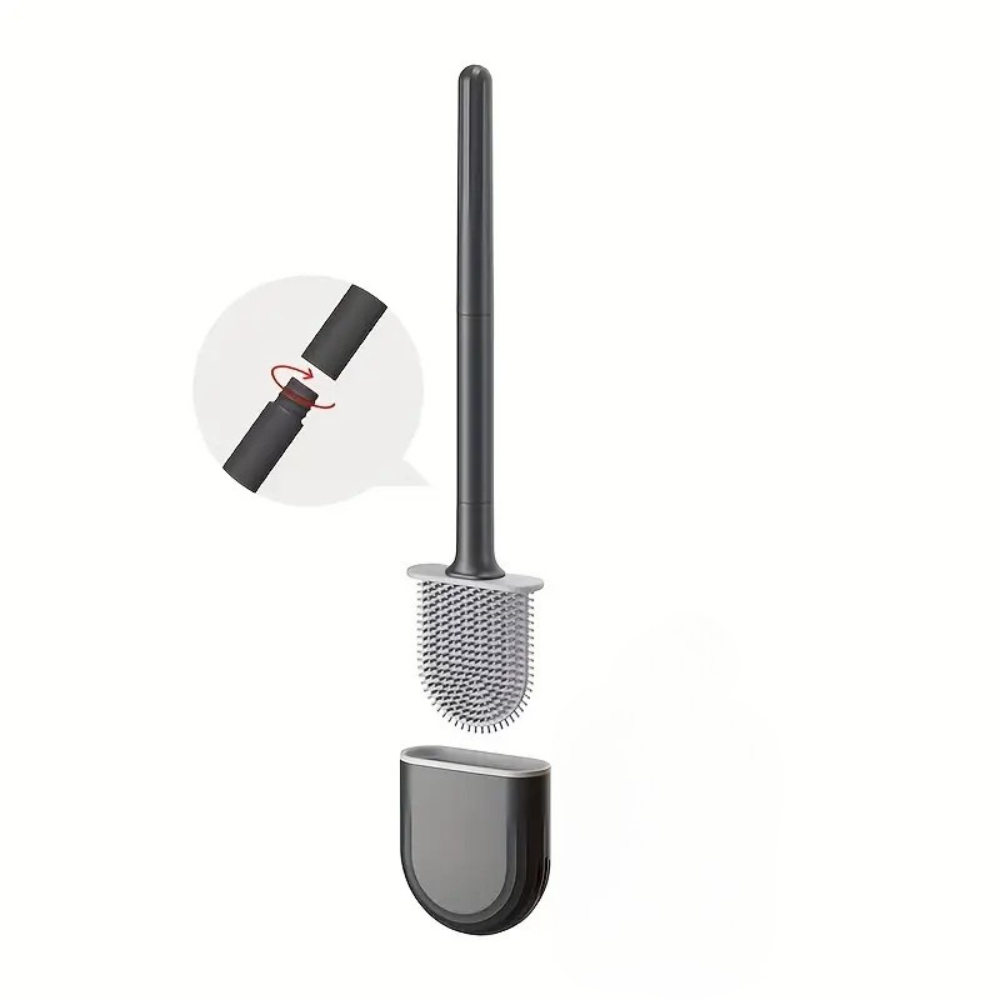 FlexiWC – Cepillo para inodoro de silicón suave y eficiente