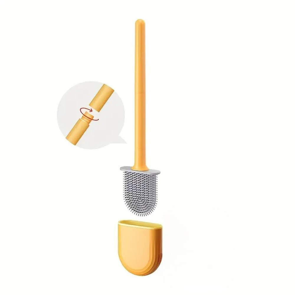 FlexiWC – Cepillo para inodoro de silicón suave y eficiente