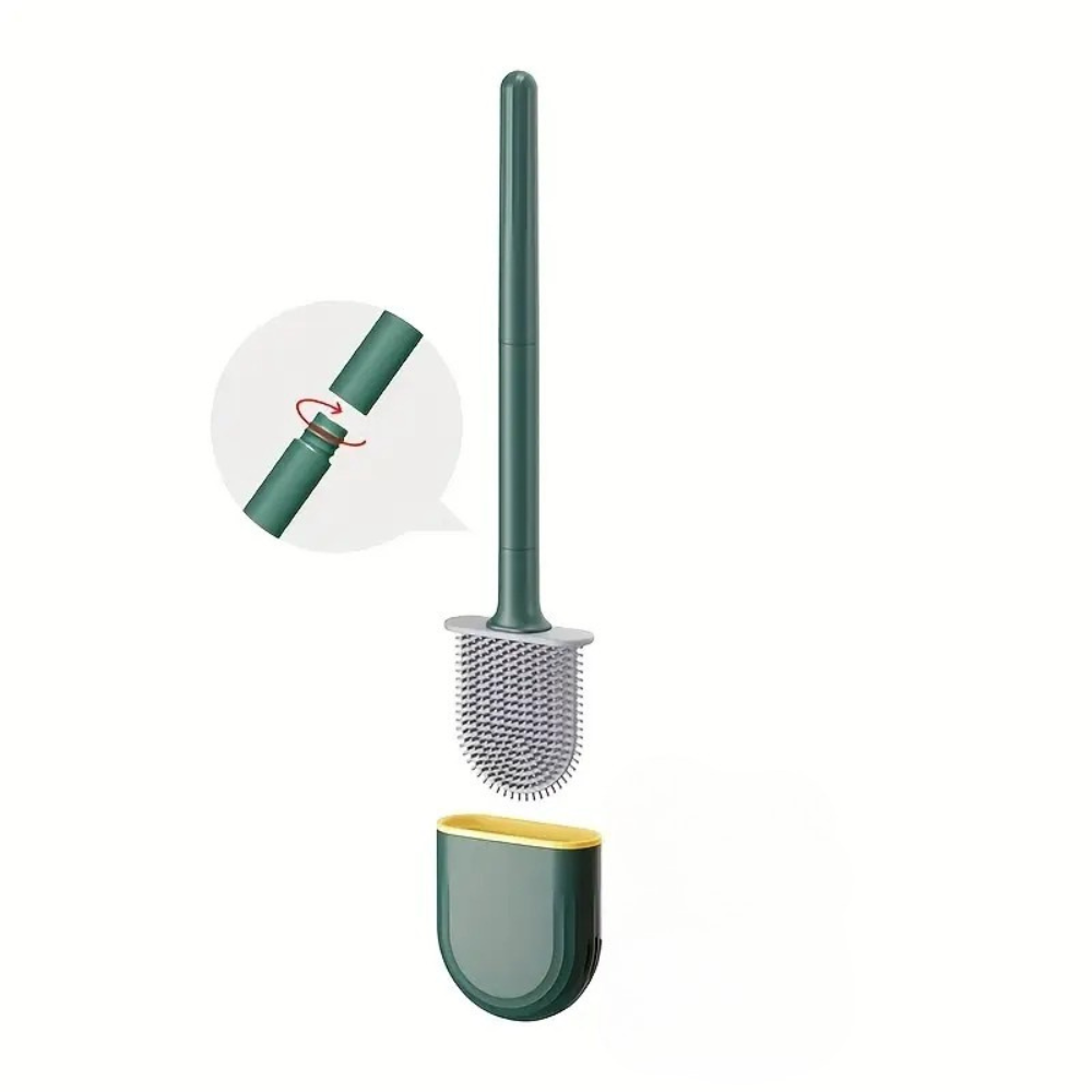 FlexiWC – Cepillo para inodoro de silicón suave y eficiente